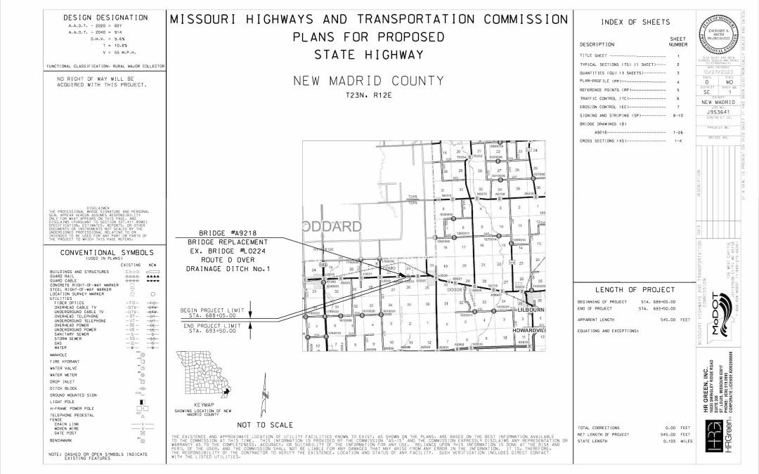 New Madrid & Mississippi Counties Route D Route E and Route 75